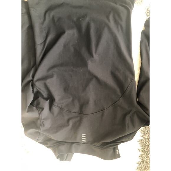 Womens Under Armour Run Pullover Jacket 1/4 Zip Fitted Black Medium MM - Picture 8 of 8